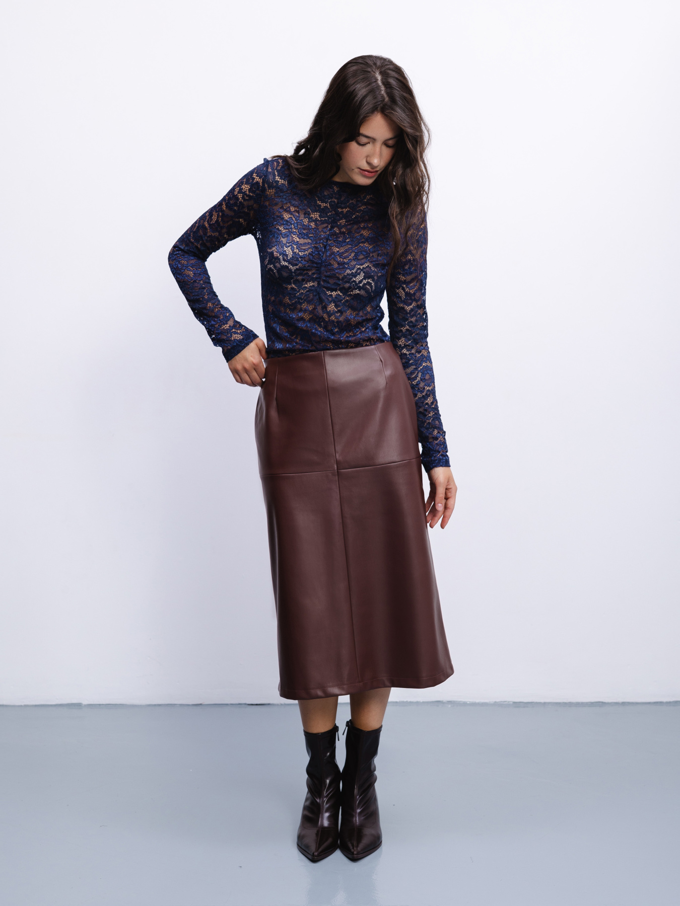 Спідниця міді Alvo модель 1500132412AL Фото