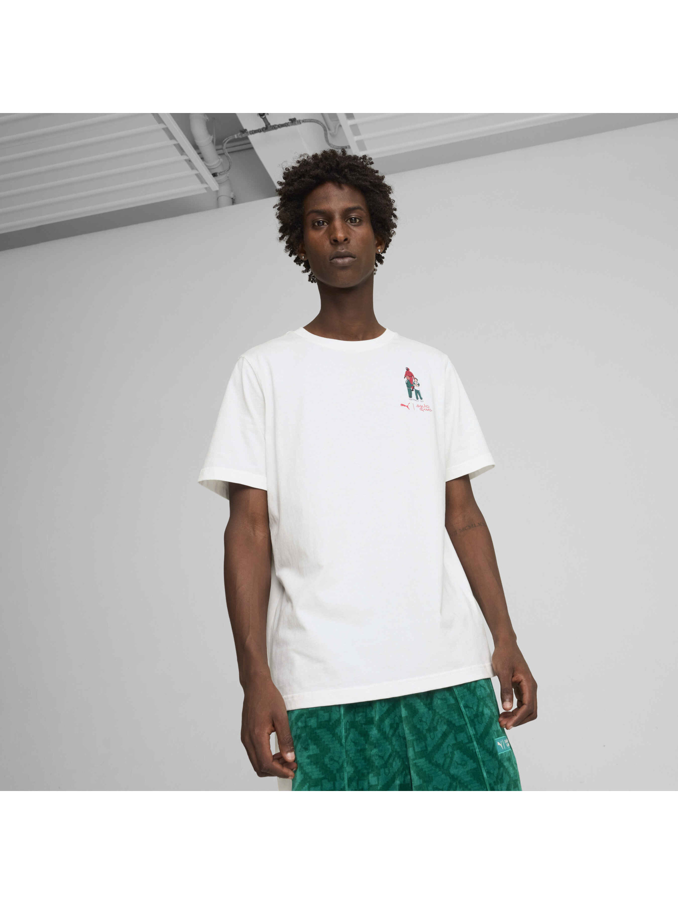 Футболка PUMA x Squid Game Tee модель 627426 Фото
