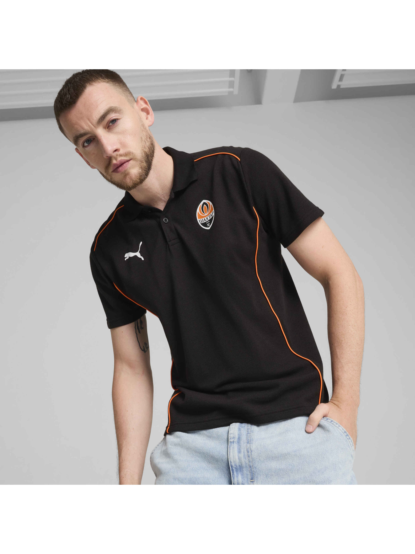 Поло PUMA Fcsd Casuals Polo модель 777863 Фото