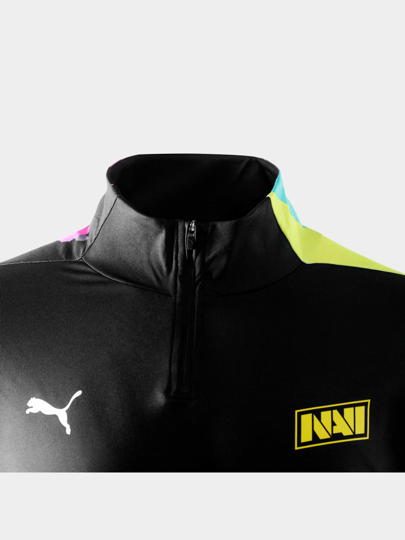 Кофта спортивная PUMA Navi E7 Half Zip Top модель 763878 Фото