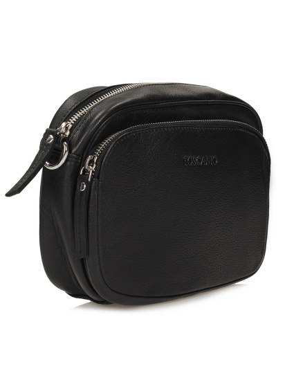 Крос-боді Toscanio модель T1135CZARNY — фото - INTERTOP