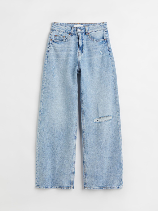Широкие джинсы H&M модель 74811 Фото