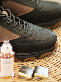 Кроссовки Legessy модель SPARK_BLACK_AND_COFFEE Фото