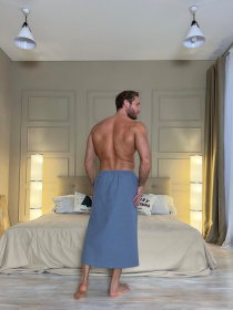 Набір подарунковий для чоловіків для лазні/сауни в коробці, Маренго Cosy модель 703Cb211S801L Фото