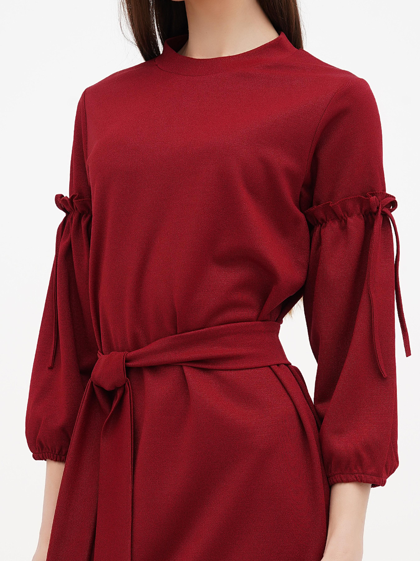 Сукня міні Sassofono модель A271-SC-3449_красный Фото