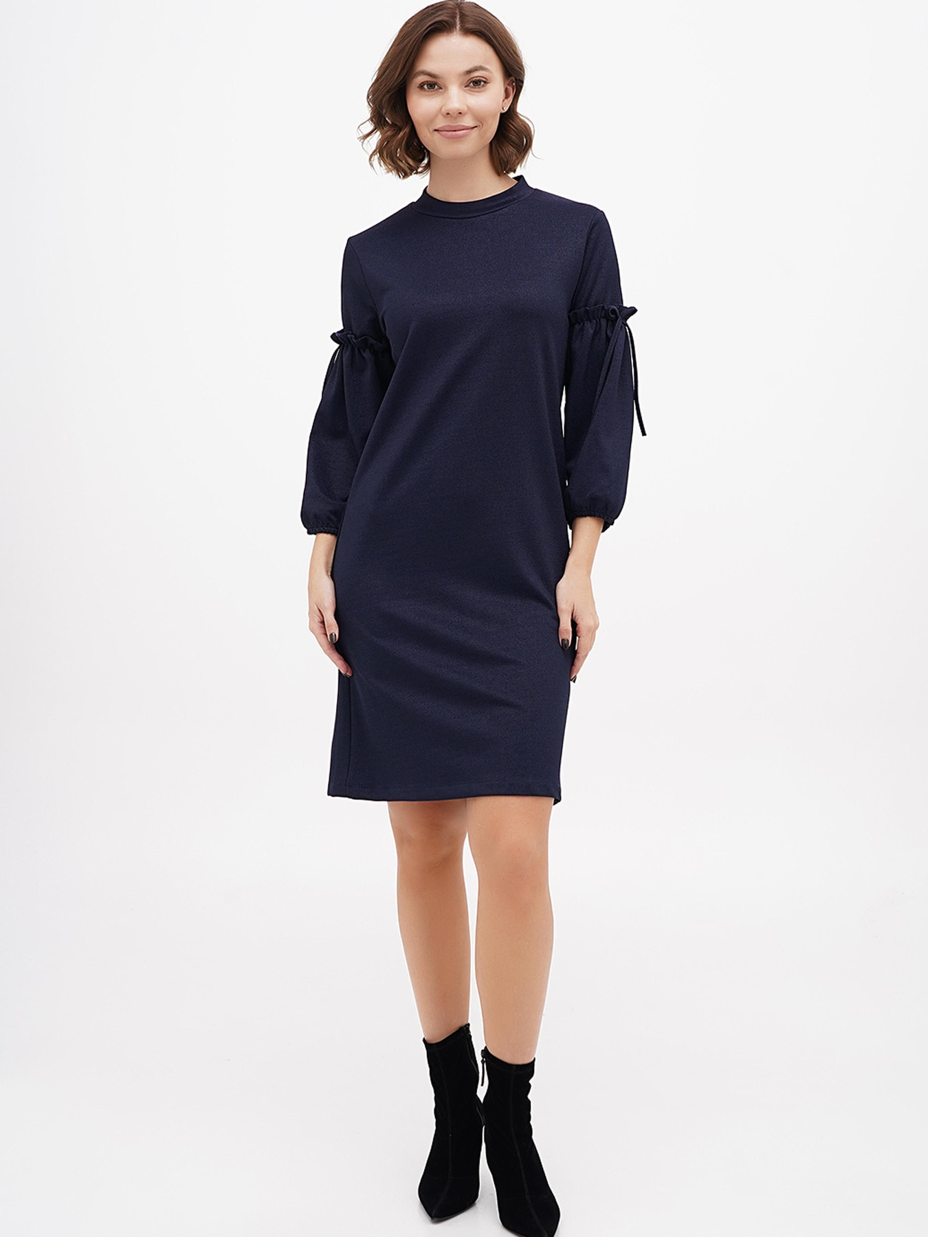 Сукня міні Sassofono модель A271-SC-3449_темно_синий Фото
