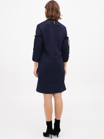 Сукня міні Sassofono модель A271-SC-3449_темно_синий Фото