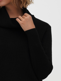 Свитер Sassofono модель A271-SC-3541_черный Фото