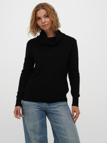 Свитер Sassofono модель A271-SC-3541_черный Фото