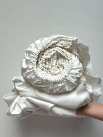 Простирадло на резинці молочне Cozy модель 11165912 Фото