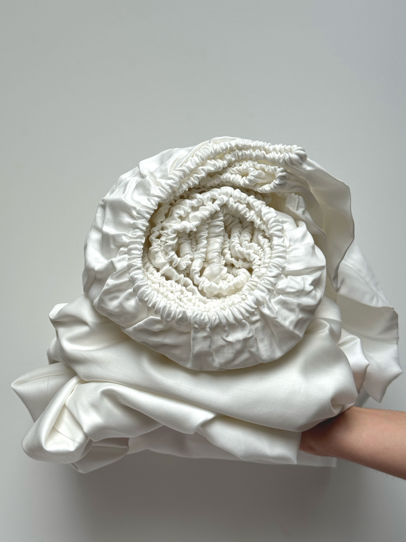 Простирадло на резинці молочне Cozy модель 11165912 Простирадло на резинці молочне Cozy модель 11165912 Фото