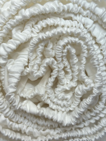 Простирадло на резинці молочне Cozy модель 11165912 Простирадло на резинці молочне Cozy модель 11165912 Фото