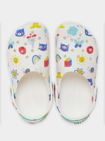 Сабо Crocs модель 210356WHI Фото