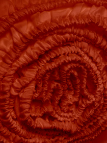 Простирадло на резинці морквяне Cozy модель 11501043 Фото