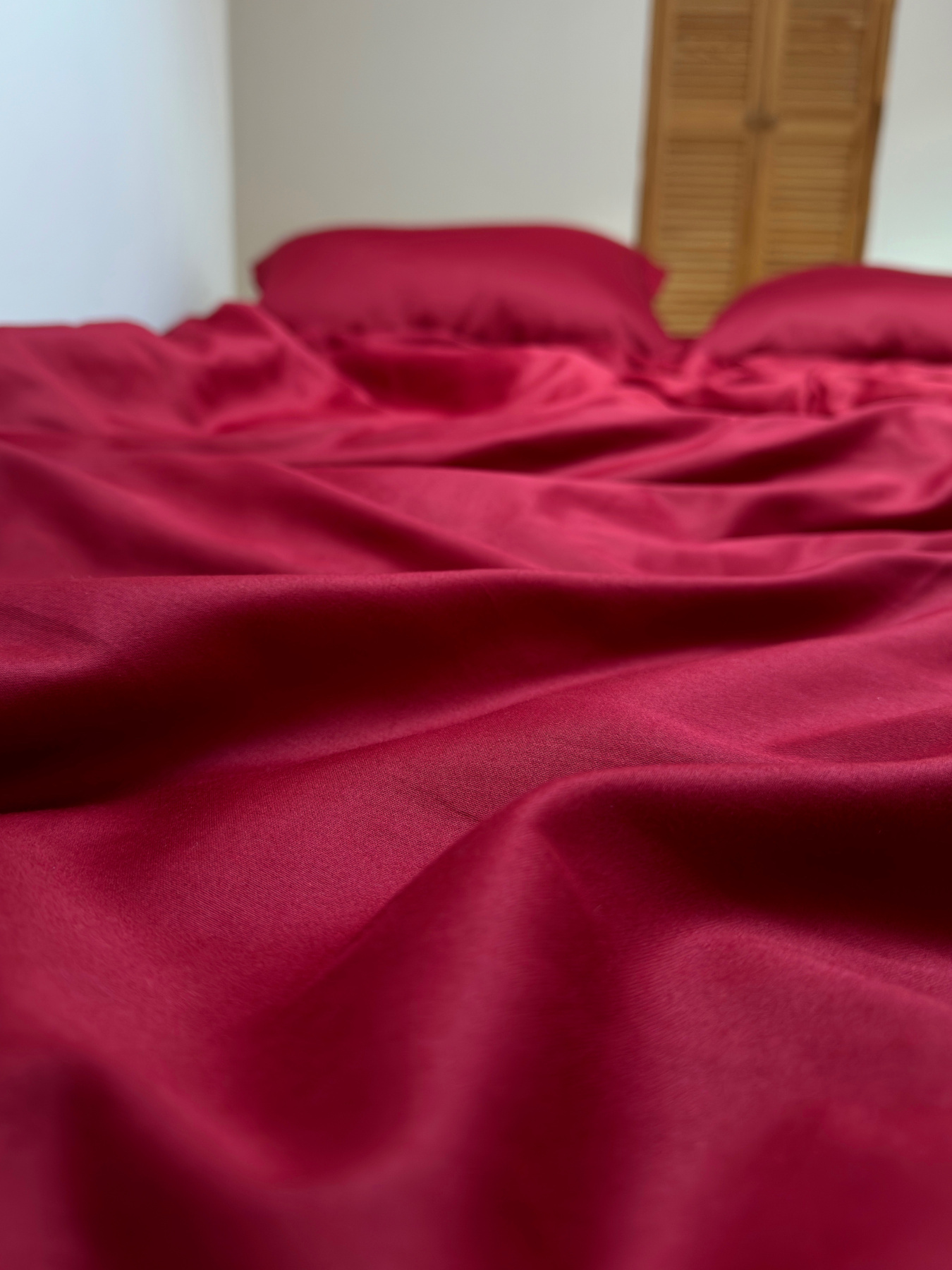 Простирадло без резинки винне Cozy модель 11781236 Фото