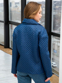 Демісезонна куртка MilaNova модель Куртка К-192 синий Фото