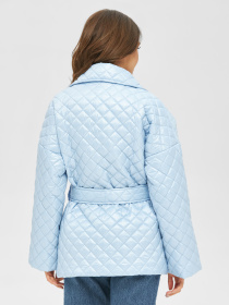 Куртки MilaNova модель Куртка К-168 голубой Фото