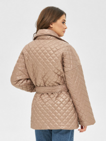Куртки MilaNova модель Куртка К-168 капучино Фото