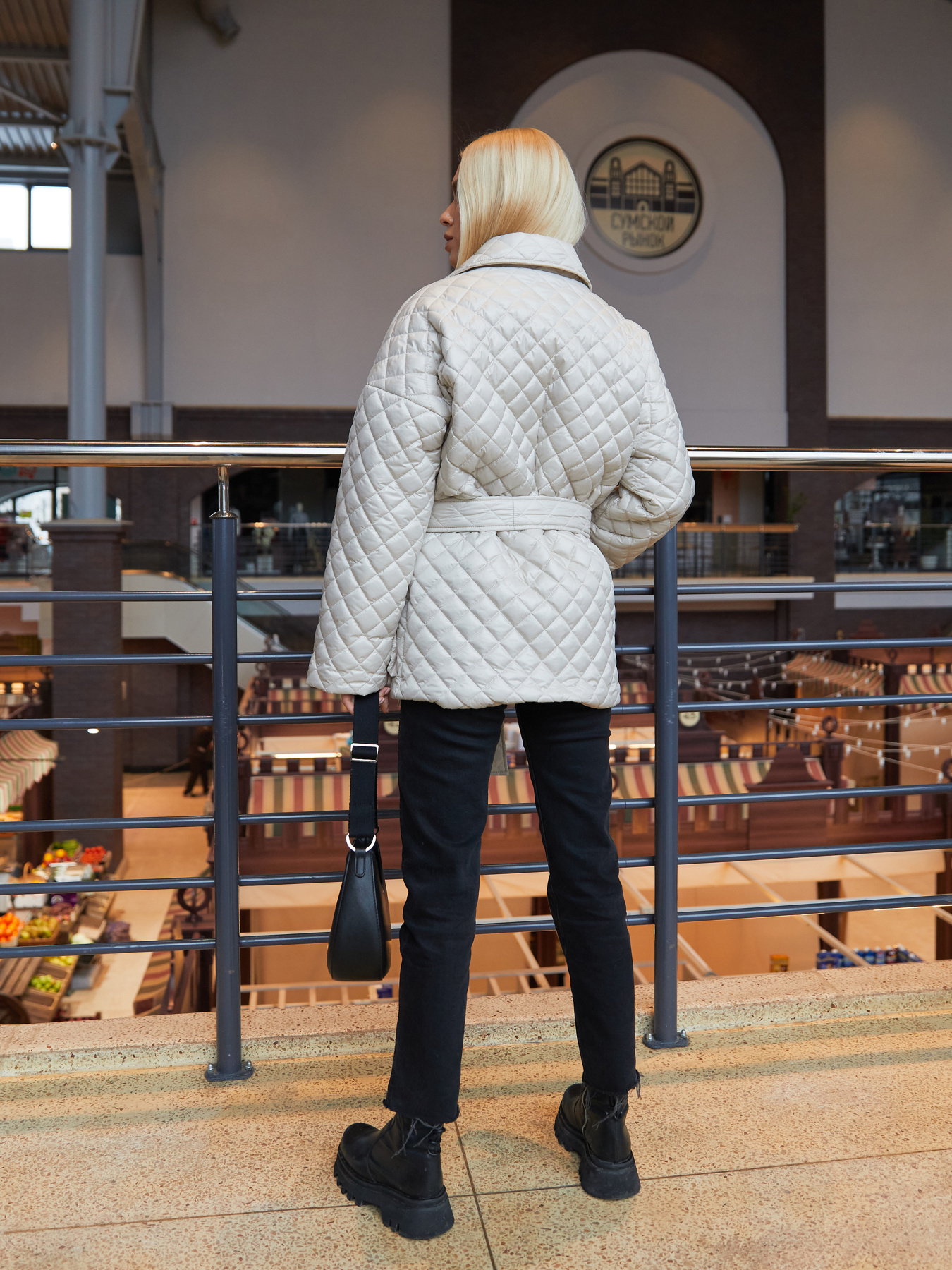 Куртки MilaNova модель Куртка К-168 молоко Фото