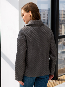 Демисезонная куртка MilaNova модель Куртка К-192 серый Фото