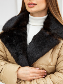 Куртки та дублянки MilaNova модель Куртка К-199н кемел Фото