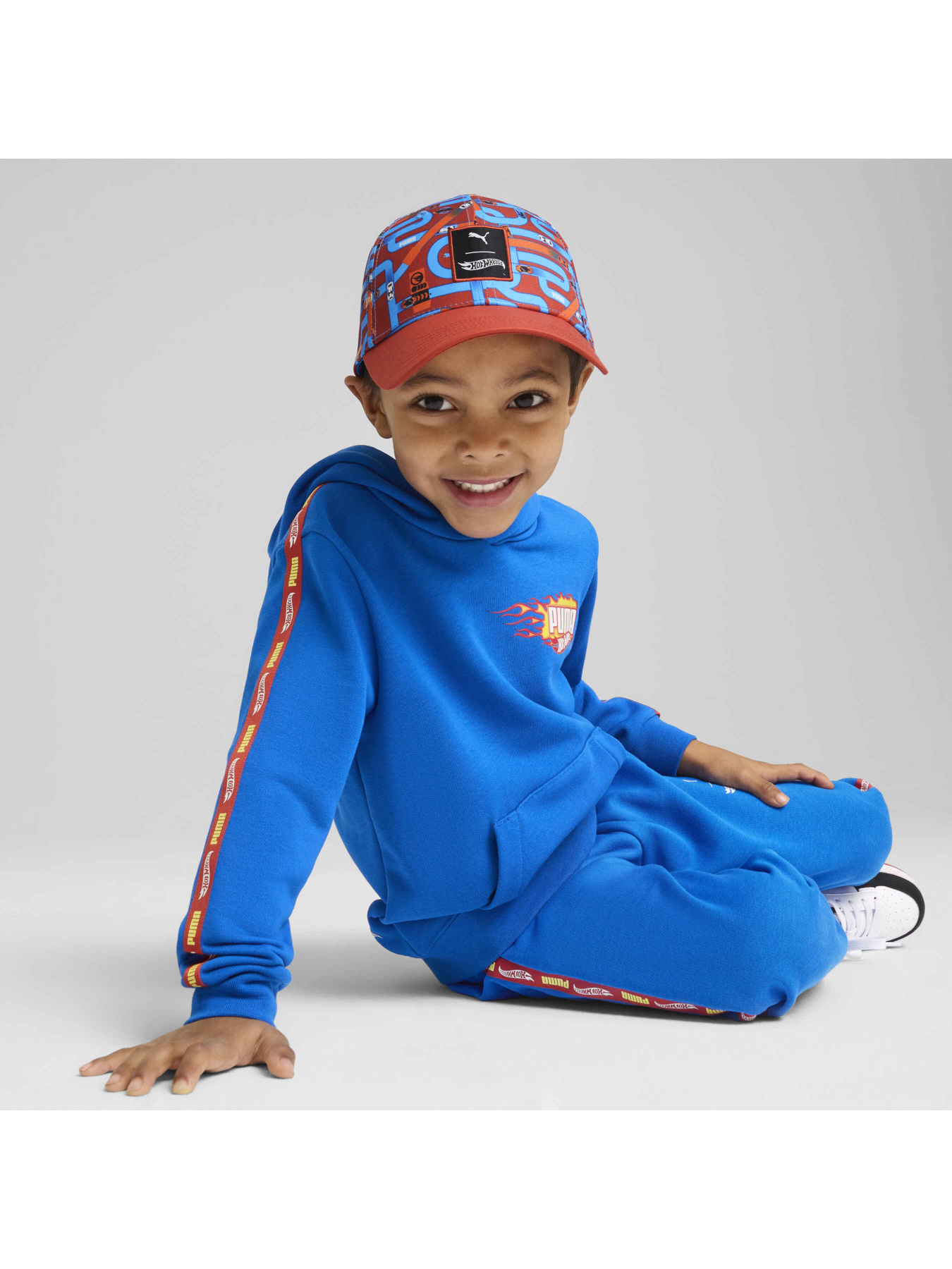 Кепка PUMA x Hot Wheels Bb Cap Jr модель 026129 Кепка PUMA x Hot Wheels Bb Cap Jr модель 026129 Фото