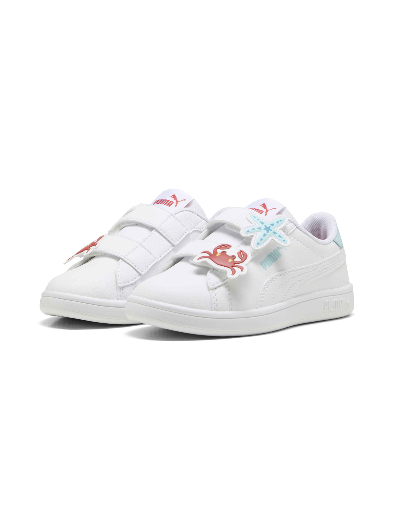 Кеды низкие PUMA Smash 3.0 Badges V Ps модель 397286 Фото