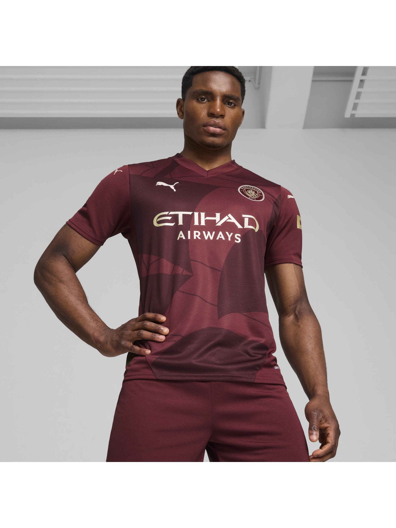 Футболка PUMA Mcfc Third Jersey Replica модель 775201 Фото