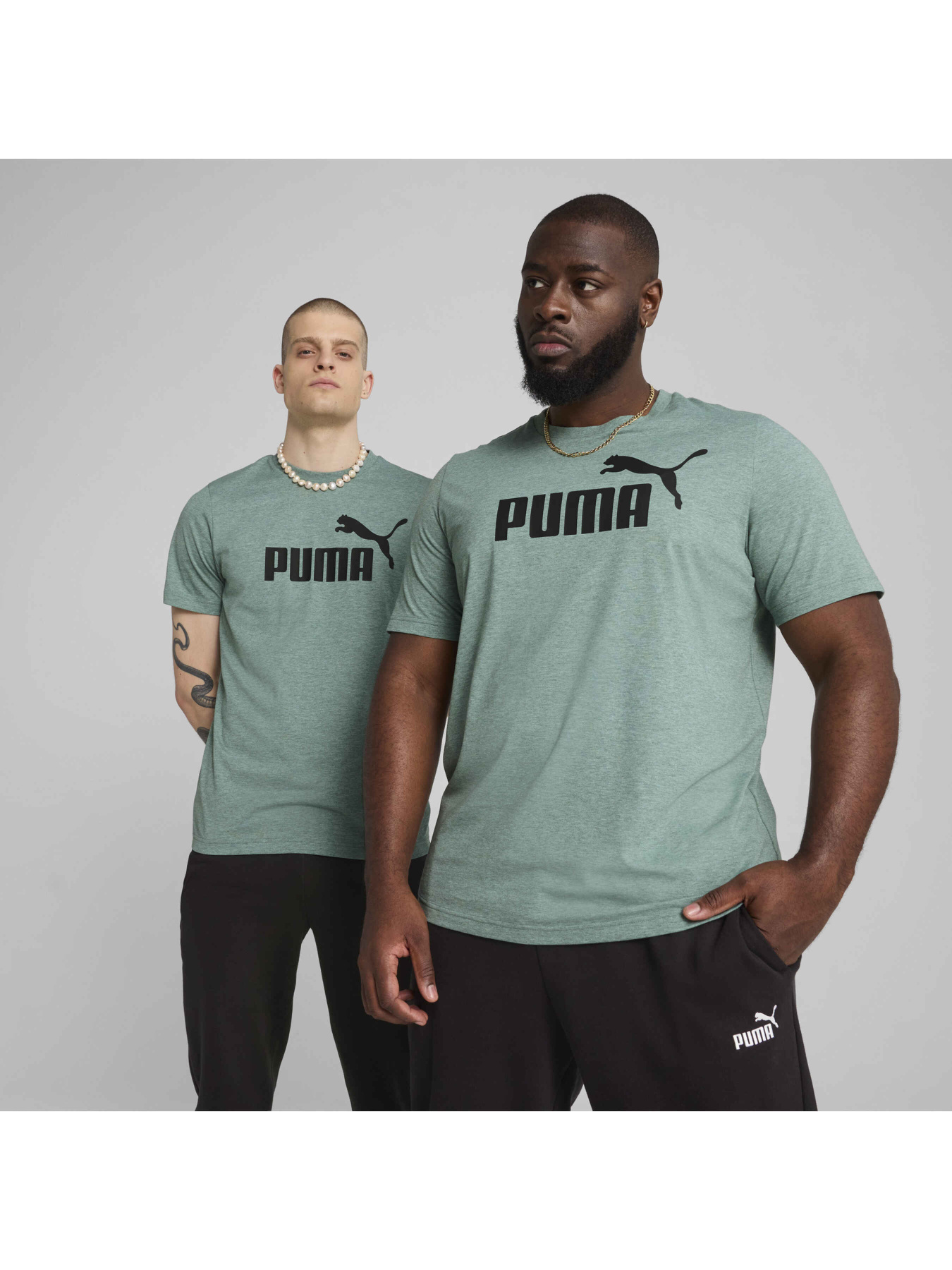 Футболка PUMA Ess No. 1 Logo Heather Tee модель 682551 Фото