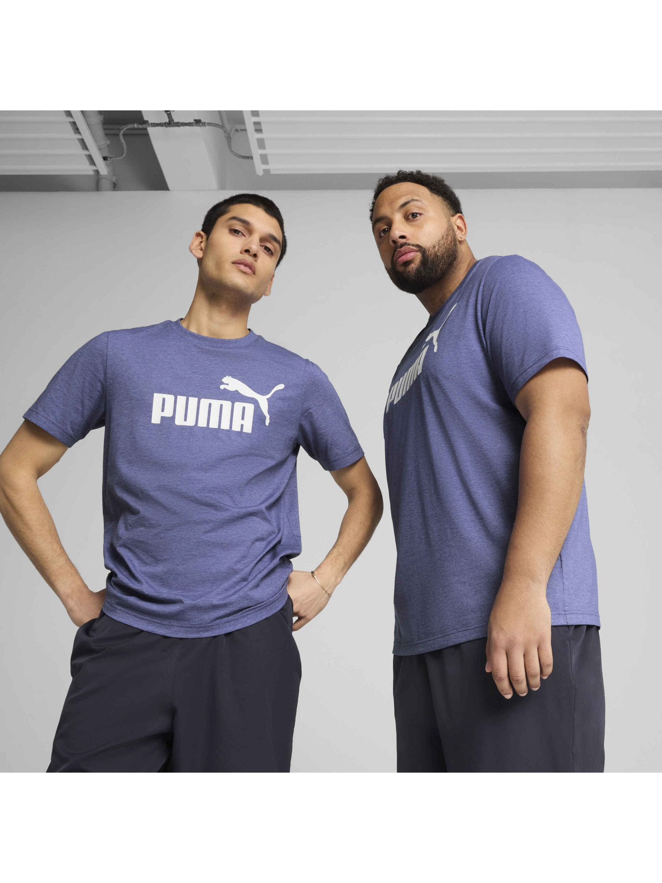 Футболка PUMA Ess No. 1 Logo Heather Tee модель 682551 Фото