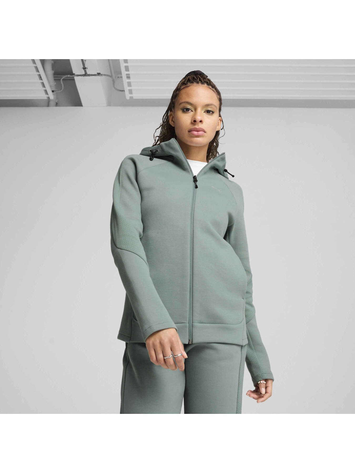 Кофта спортивна PUMA Evostripe Full-zip Hoodie модель 685050 Кофта спортивна PUMA Evostripe Full-zip Hoodie модель 685050 Фото