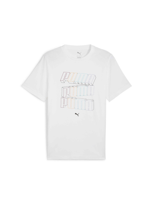 Футболка PUMA Ess Logo Lab Hog Tee модель 684664 Фото
