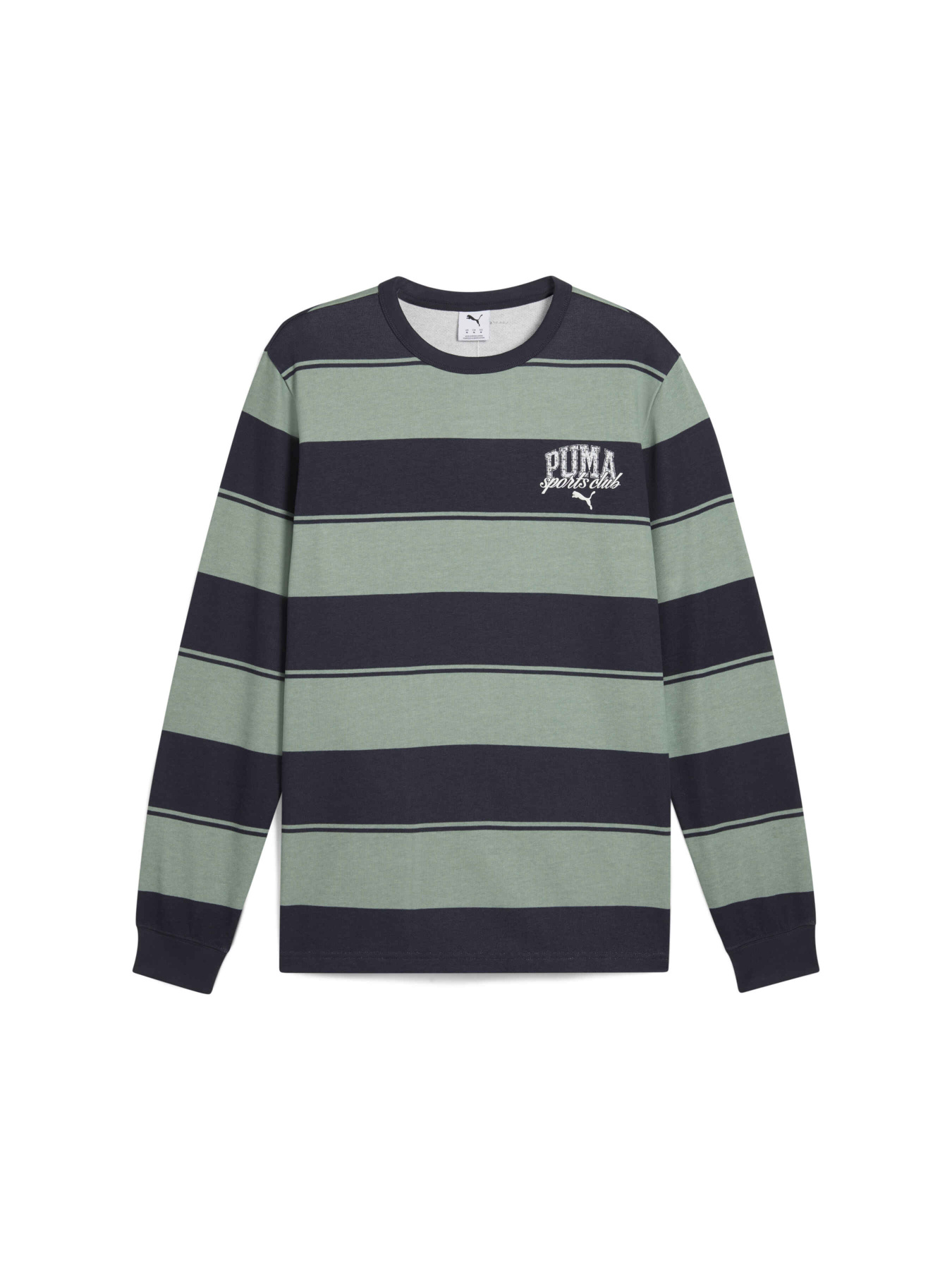 Свитшот PUMA Class Striped Crew модель 684647 Фото