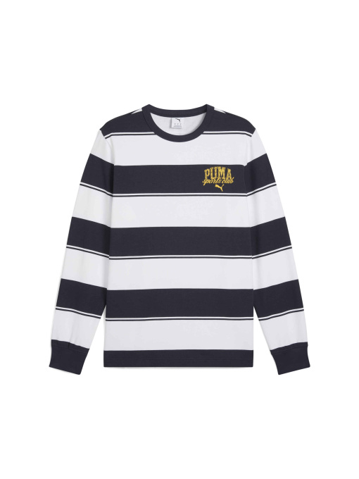 Свитшот PUMA Class Striped Crew модель 684647 Фото