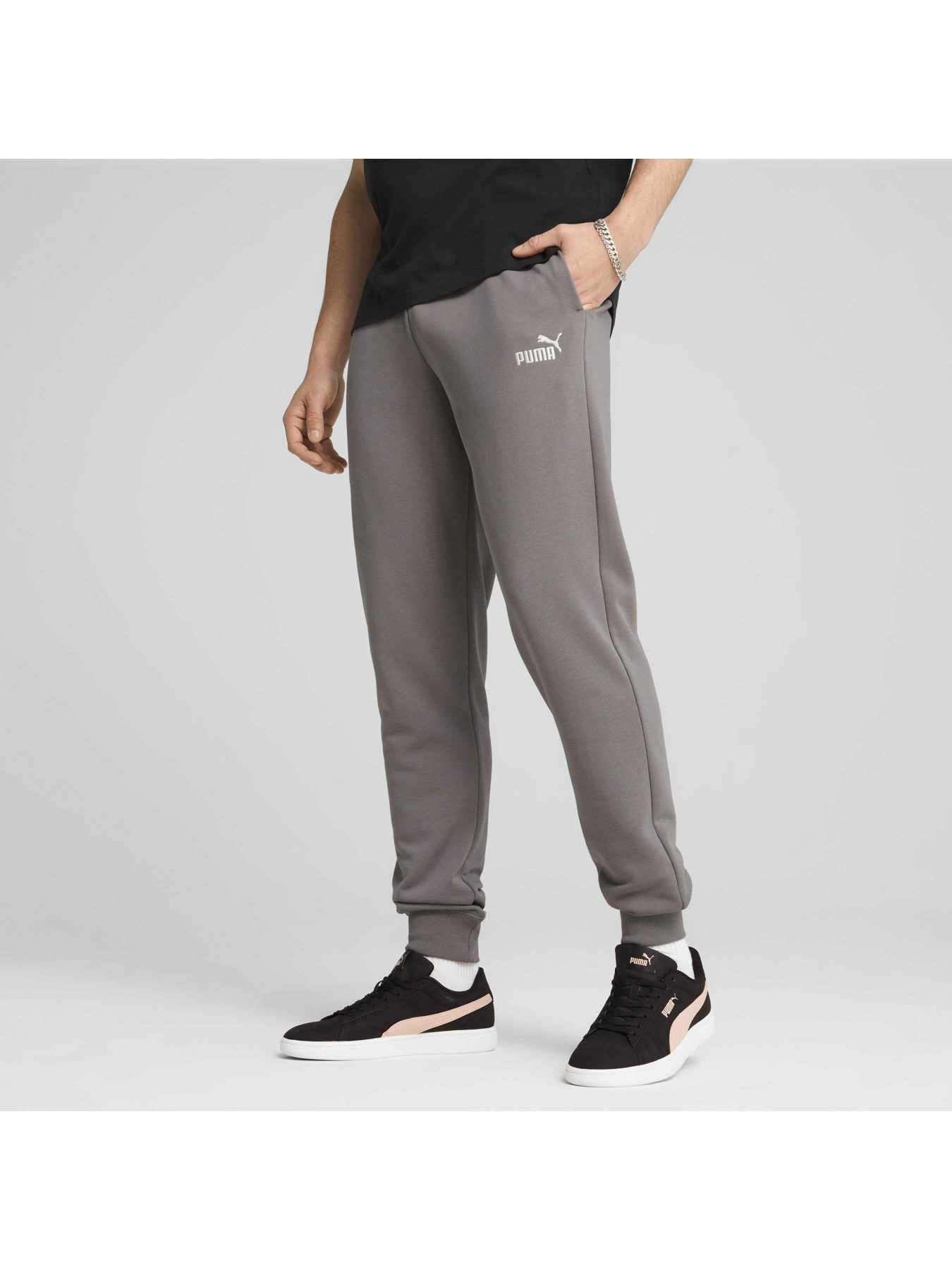 Штаны спортивные PUMA Ess No. 1 Logo Sweatpants модель 682609 Фото