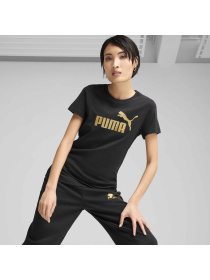 Футболка PUMA Metallic No. 1 Logo Tee модель 631536 Фото