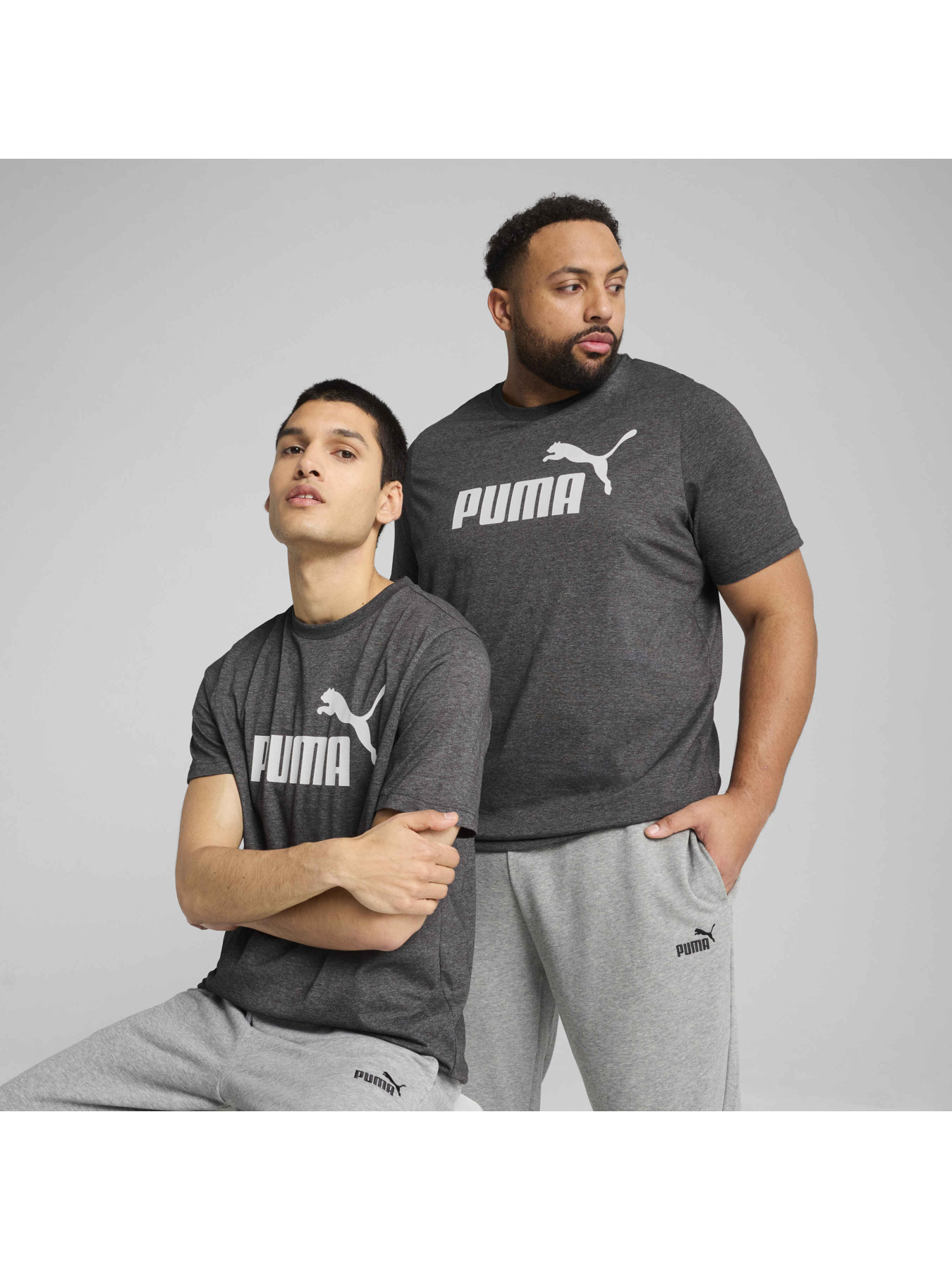 Футболка PUMA Ess No. 1 Logo Heather Tee модель 682550 Фото