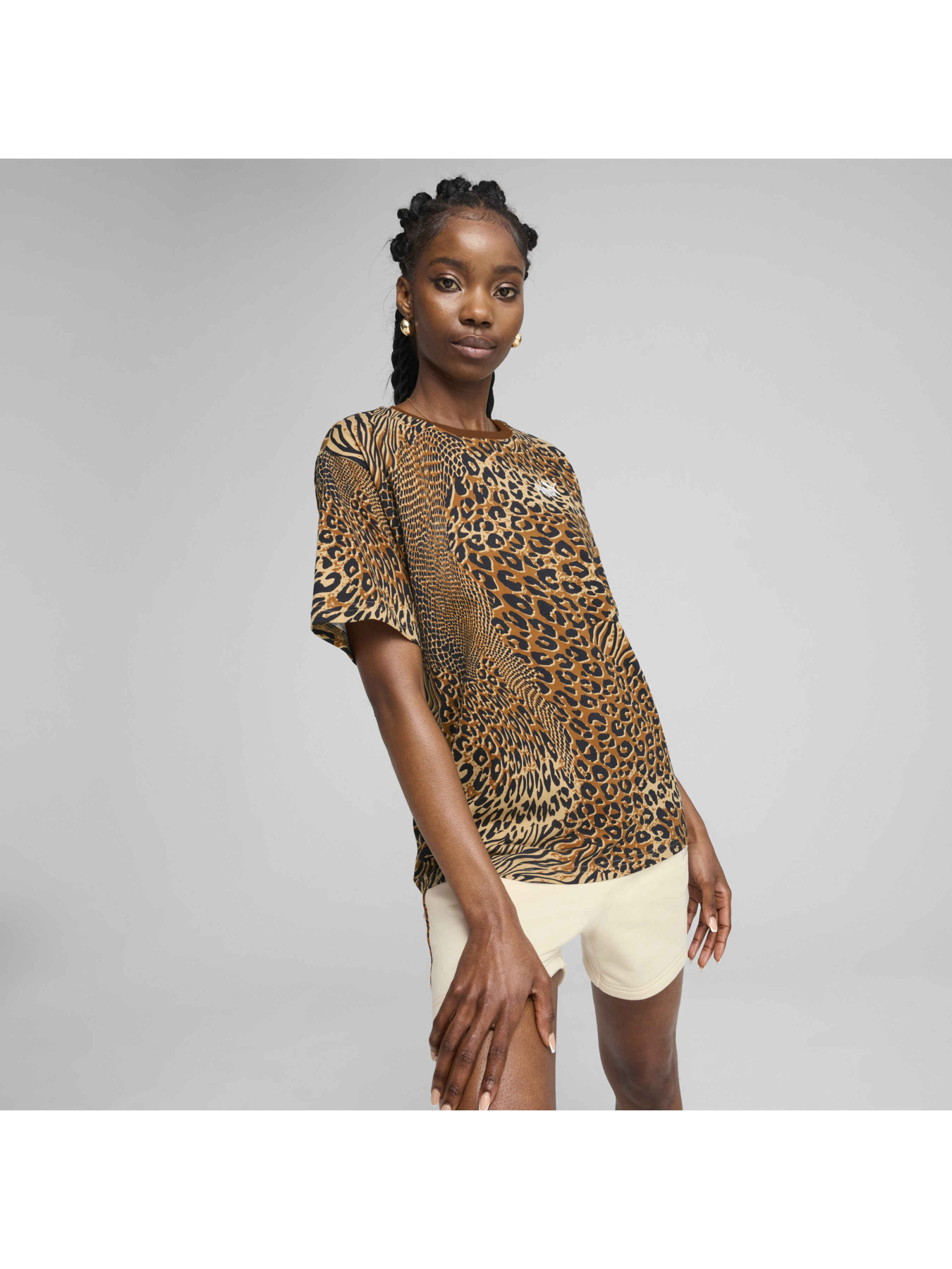 Футболки і поло PUMA Ess Graphic Animal Aop Tee модель 688533 Фото