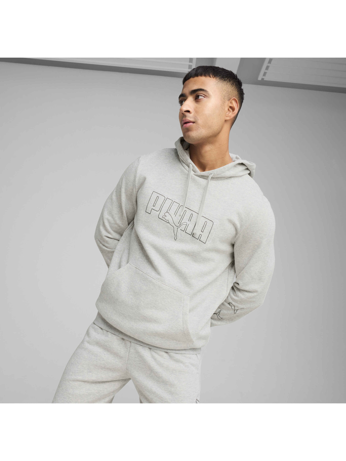 Худи PUMA Ess Logo Lab Hoodie модель 684665 Фото