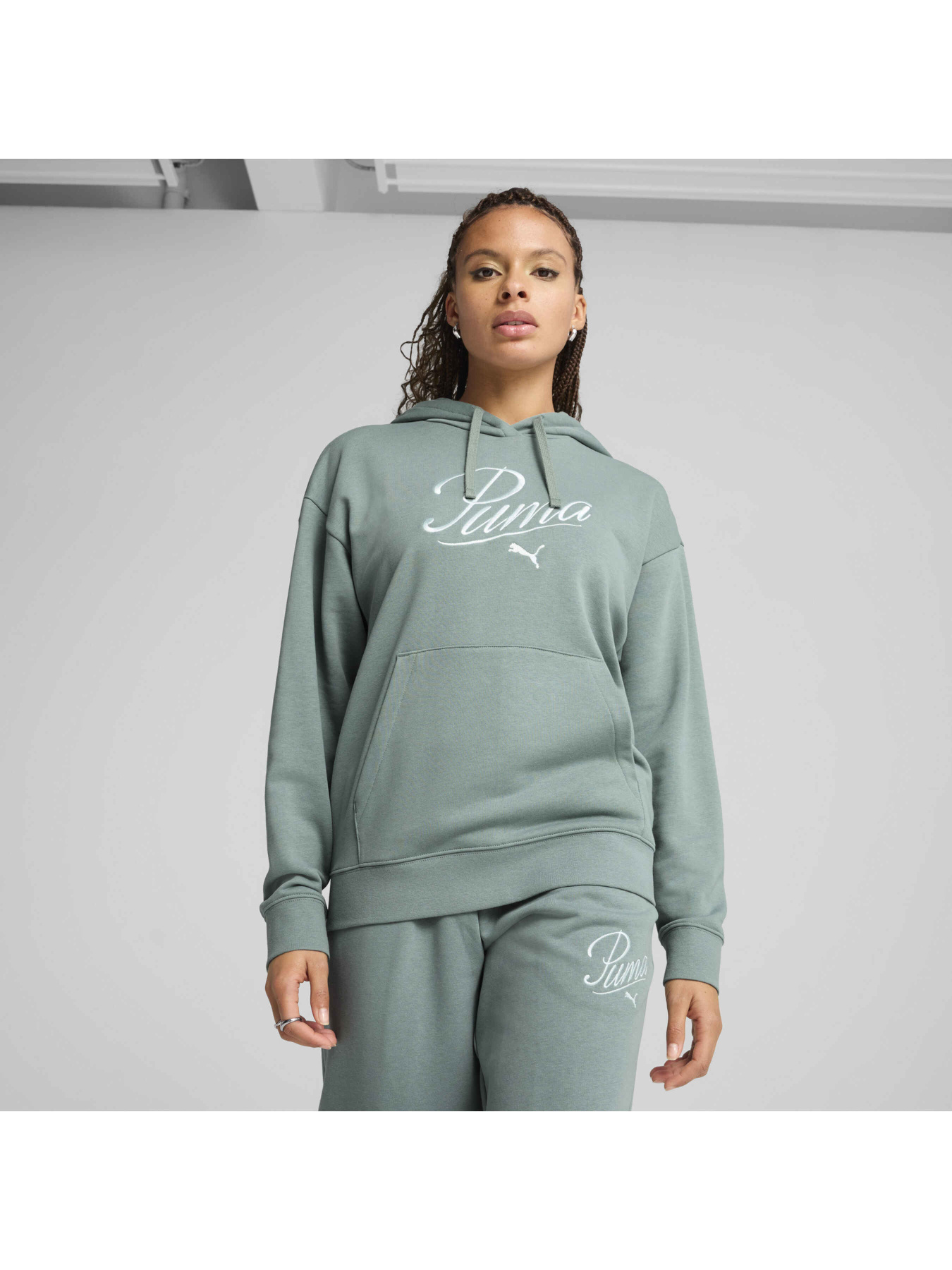 Худі PUMA Script Comfort Hoodie модель 684983 Фото
