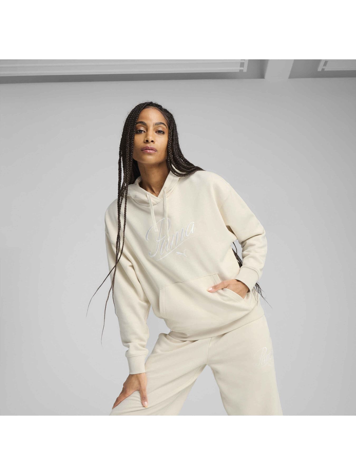 Худі PUMA Script Comfort Hoodie модель 684983 Фото