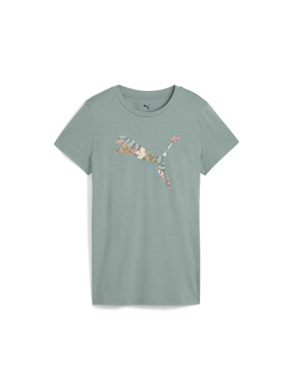 Футболка PUMA Graphics Floral Cat Logo Tee модель 685081 - фото