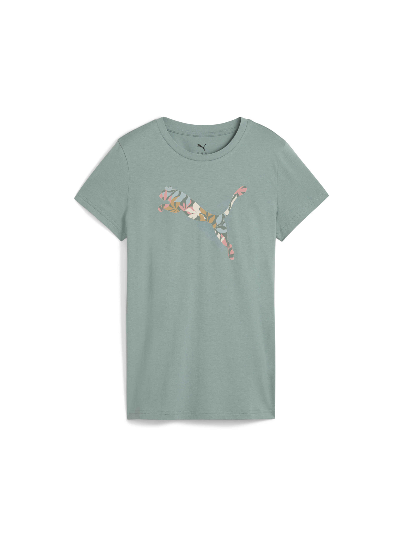 Футболка PUMA Graphics Floral Cat Logo Tee модель 685081 Фото