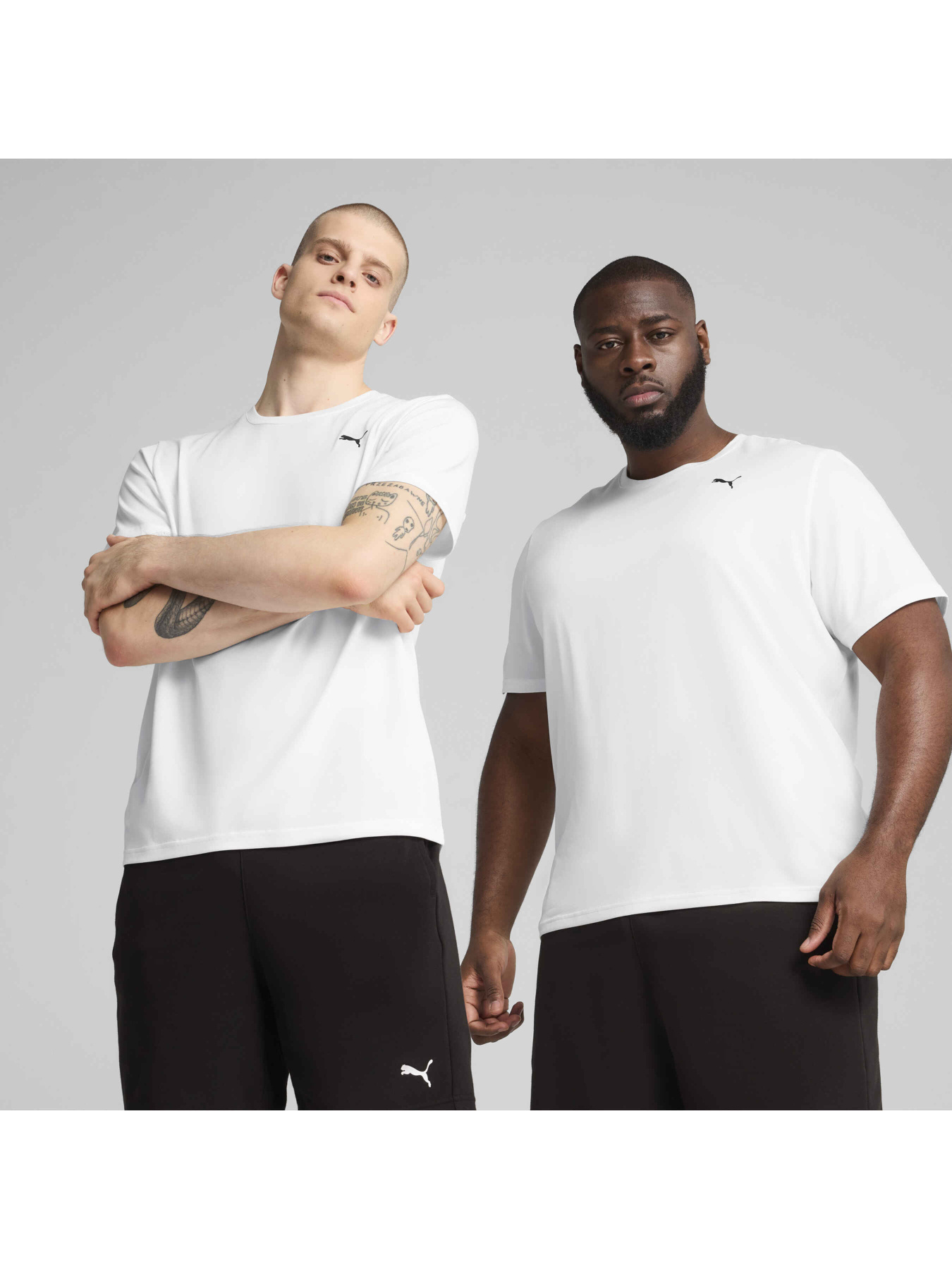 Футболка спортивная PUMA M Tad Ess Solid Cat Tee Lc модель 525908 Фото