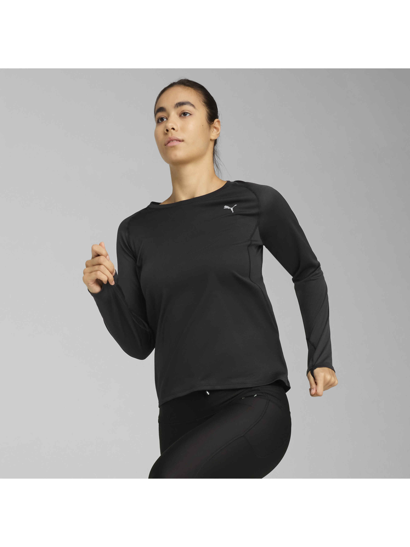 Світшот PUMA Run Velocity Ls Tee W (poly) модель 526581 Фото