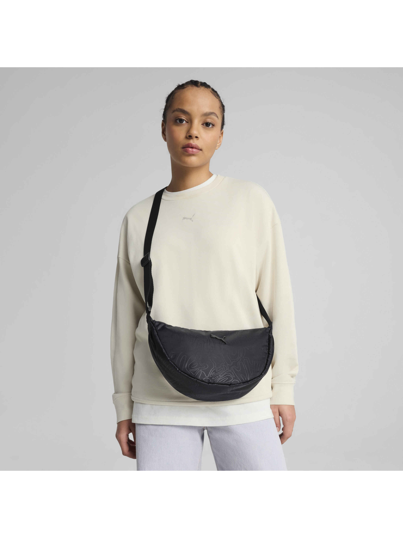 Сумка PUMA Pop Half Moon Bag модель 091340 Фото