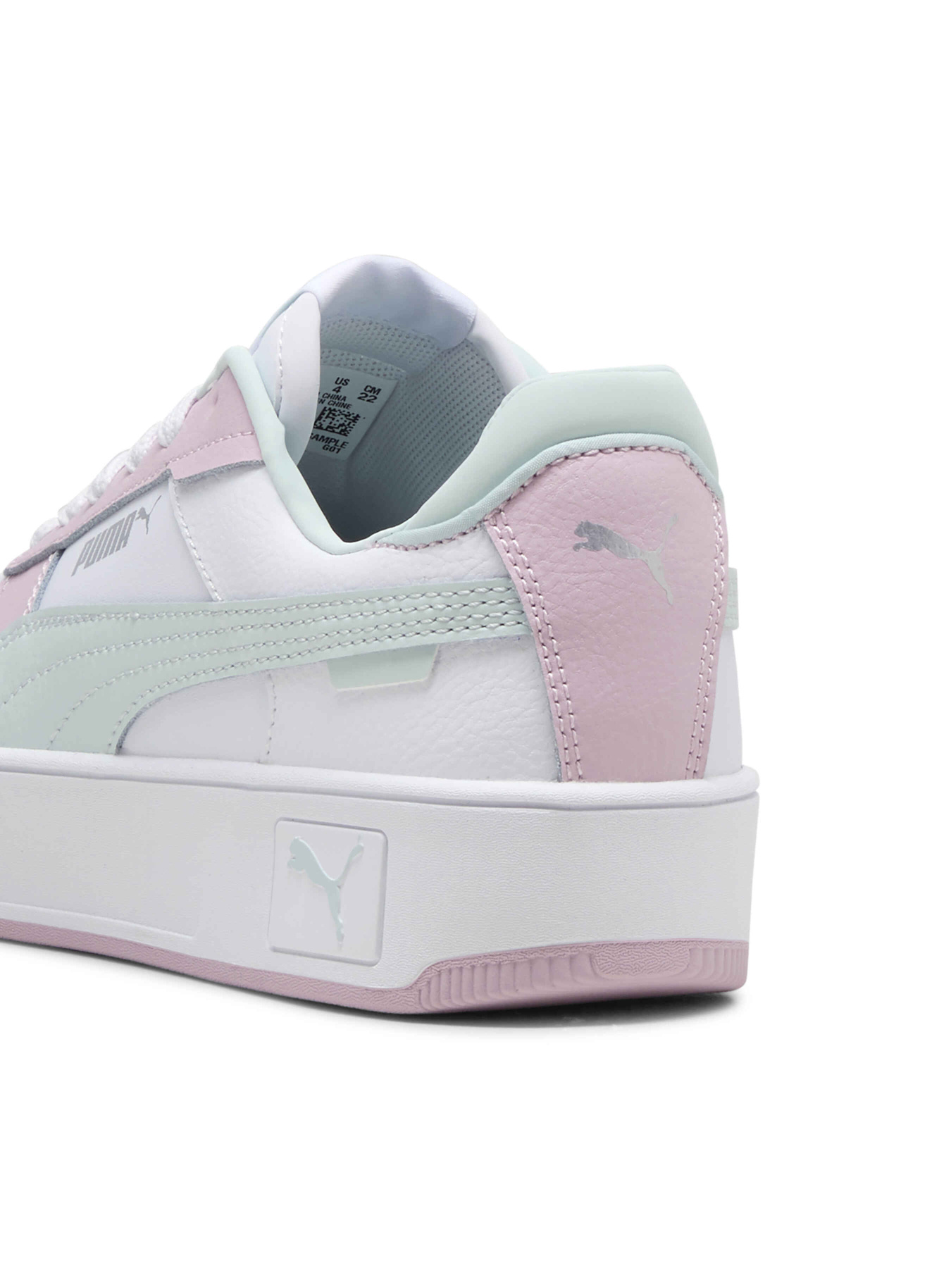 Кеди низькі PUMA Carina Street Jr модель 393846 Кеди низькі PUMA Carina Street Jr модель 393846 Фото