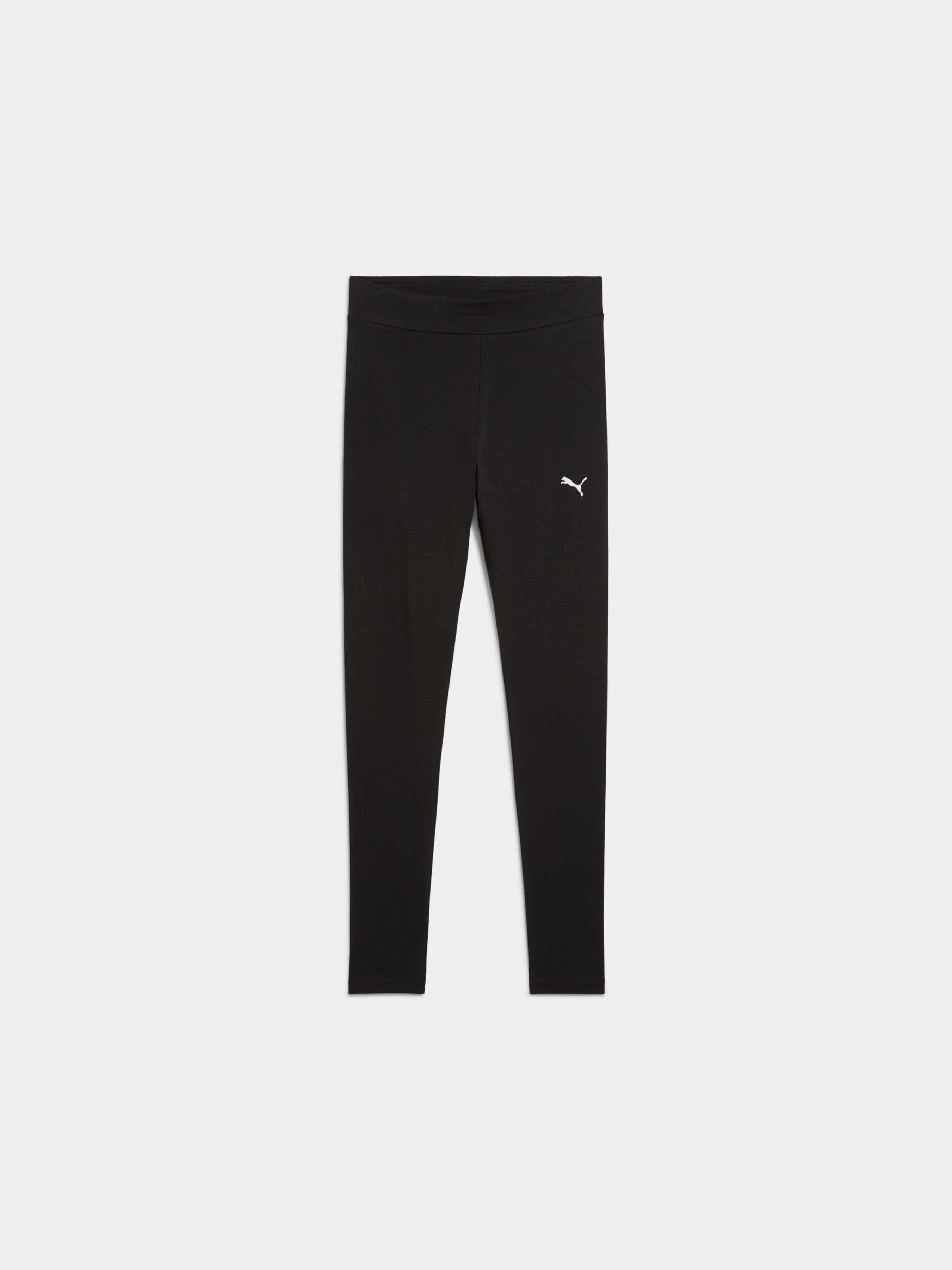 Жіночі Спортивні леггінси PUMA Ess Leggings (684980_01) колір чорний, матеріал комбінований верх