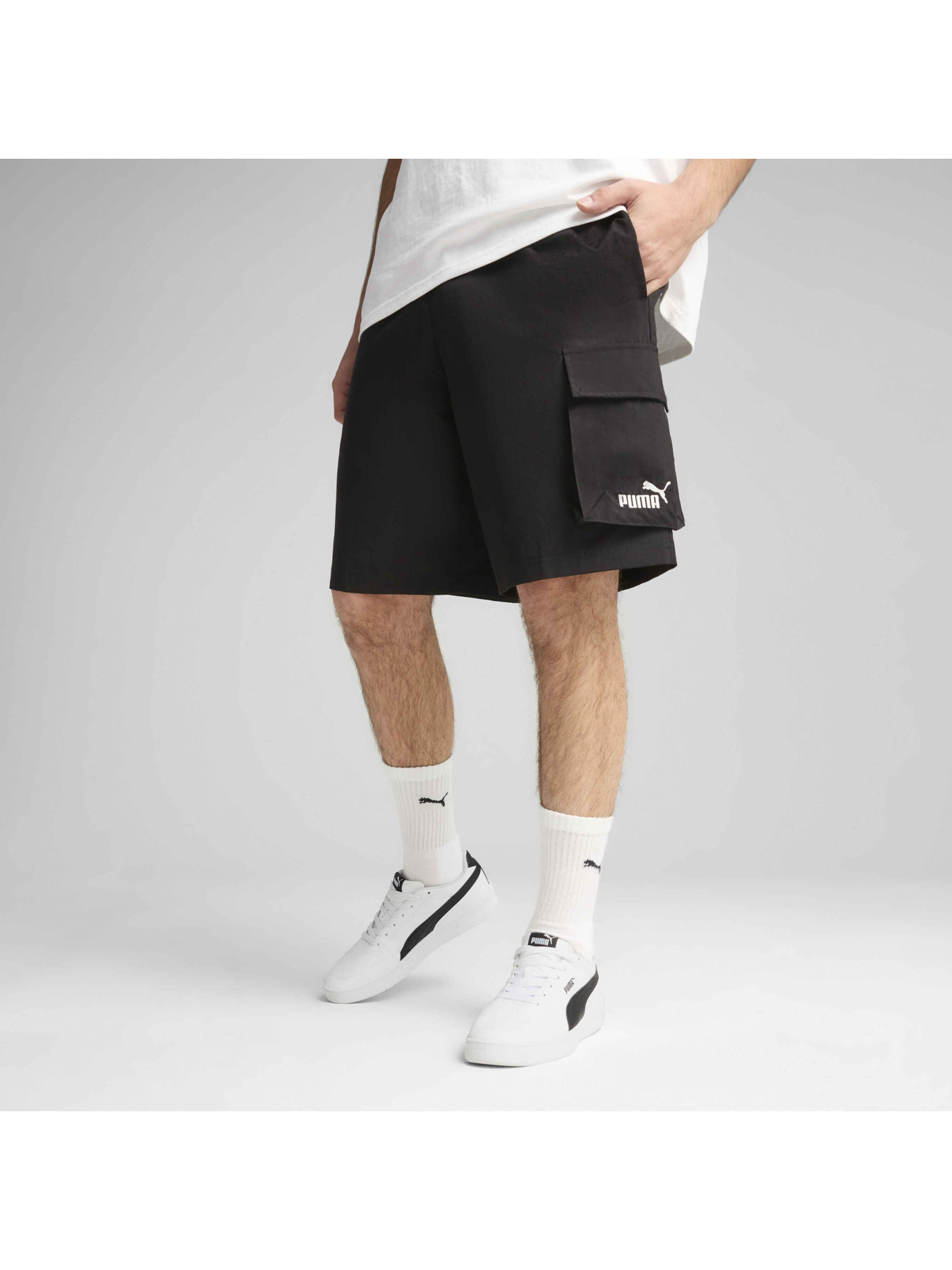 Шорты спортивные PUMA Ess Woven Cargo Shorts модель 682664 Фото