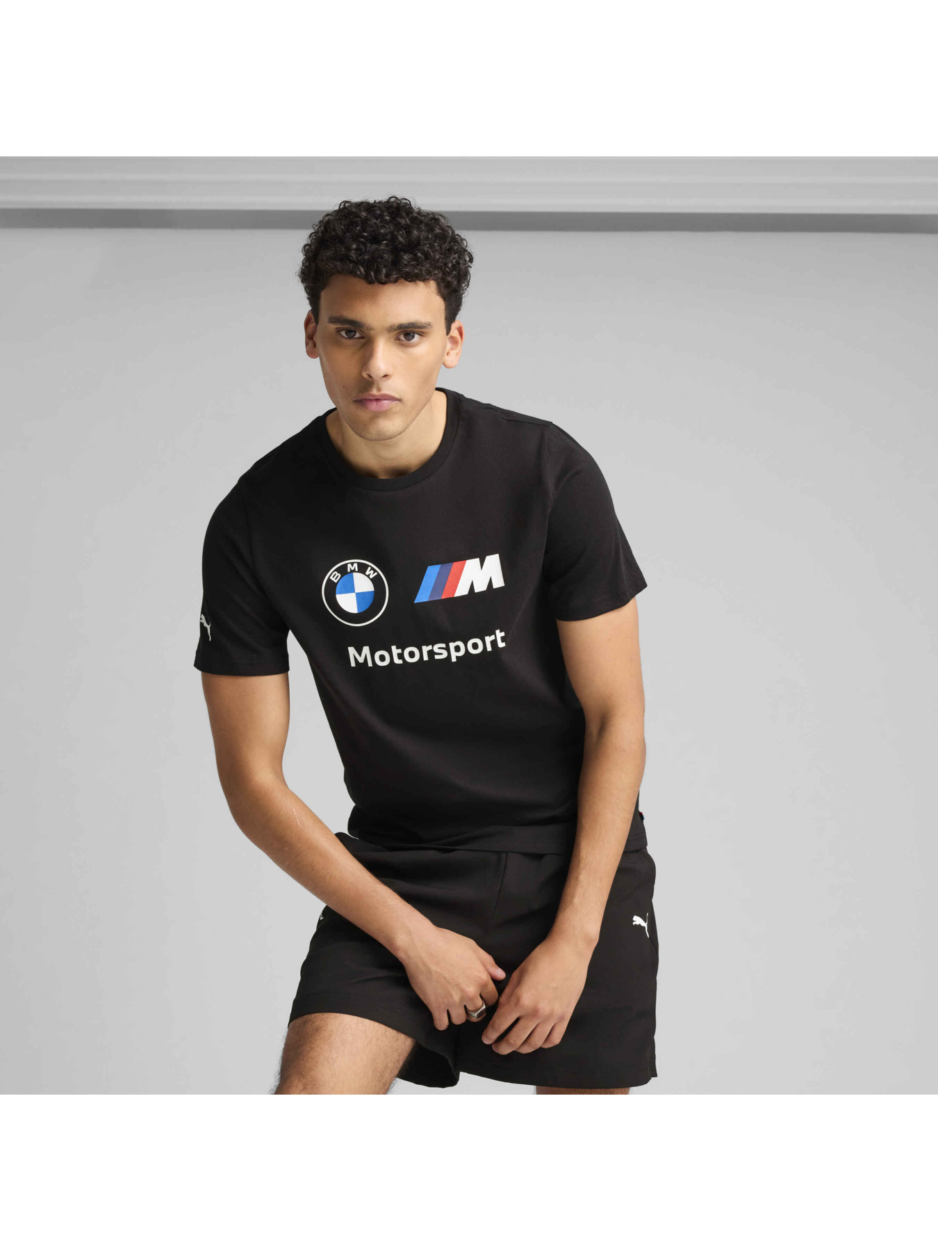 Футболка PUMA Bmw Mms Ess Logo Tee модель 632358 Фото